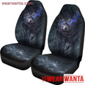 Wolf Blue Eyes Car Seat Covers-Gear Wanta