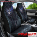 Wolf Blue Eyes Car Seat Covers-Gear Wanta