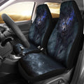 Wolf Blue Eyes Car Seat Covers-Gear Wanta