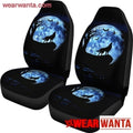 Wolf Howl Moonlight Car Seat Covers For Wolf Lover-Gear Wanta