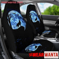 Wolf Howl Moonlight Car Seat Covers Gift Idea-Gear Wanta