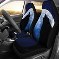 Wolf Howling Car Seat Covers-Gear Wanta