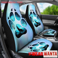 Wolf Paw Car Seat Covers Gift For Wolf Lover-Gear Wanta