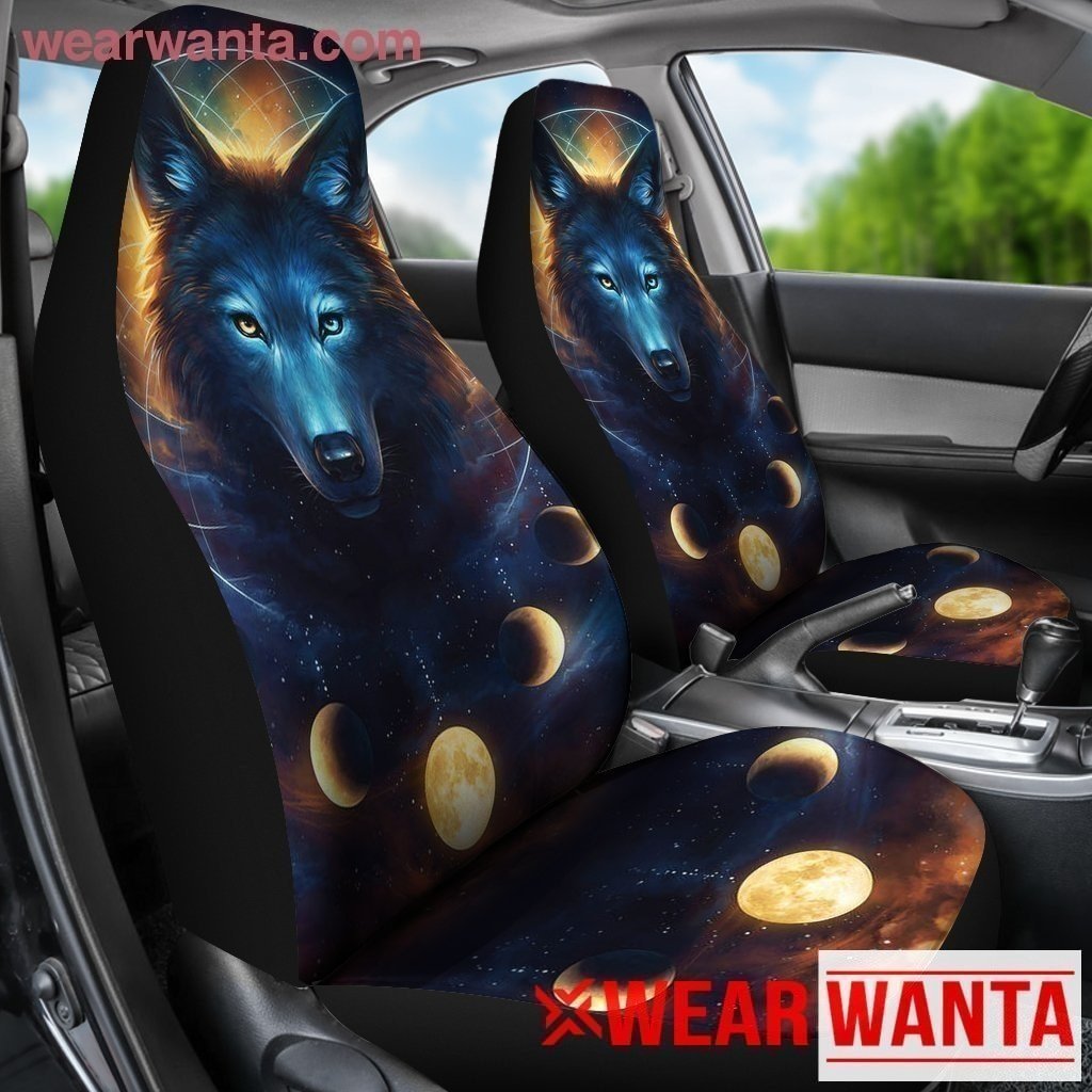 Wolf & The Moon Car Seat Covers-Gear Wanta