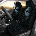 Wolf with Rune Viking Car Seat Covers Custom Idea-Gear Wanta