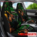 Wolverine vs Hulk Car Seat Covers Custom Comic Style-Gear Wanta