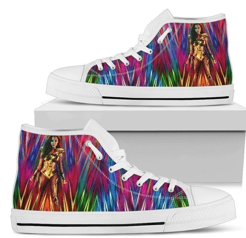 Wonder Woman High Top Shoes Sneakers Colorful-Gear Wanta