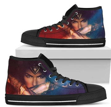 Wonder Woman High Top Shoes Sneakers Gift-Gear Wanta