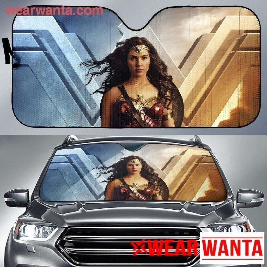 Wonder Woman Movies Car Sun Shade-Gear Wanta