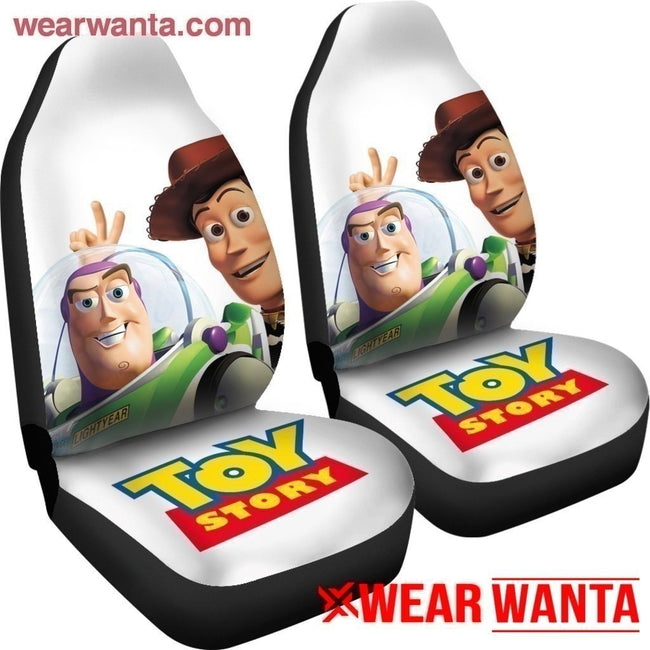 Woody & Lightyear Toy Story Car Seat Covers-Gear Wanta