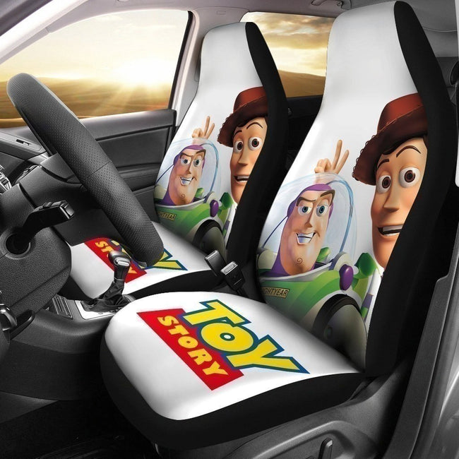 Woody & Lightyear Toy Story Car Seat Covers-Gear Wanta