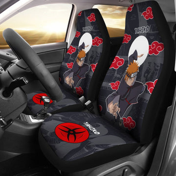 Yahiko NRT Akatsuki Members Car Seat Covers Custom Anime Car Accessories-Gear Wanta