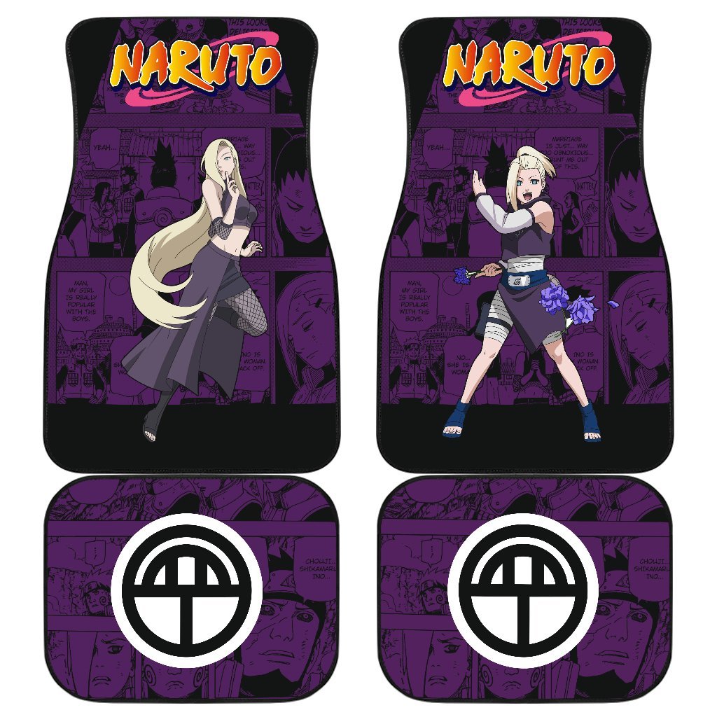 Yamanaka Ino Car Floor Mats NRT Anime Car Accessories-Gear Wanta