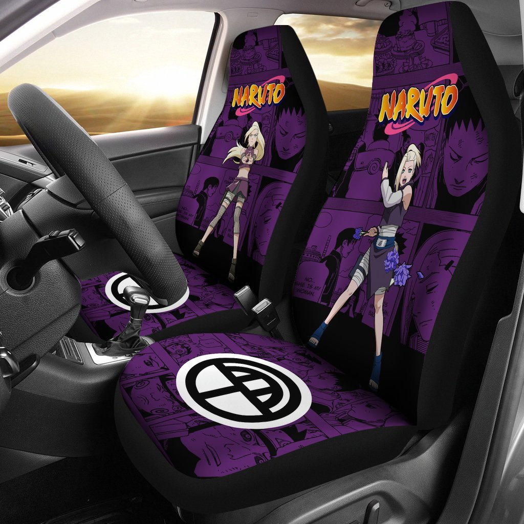 Yamanaka Ino Car Seat Covers NRT Anime Car Accessories-Gear Wanta