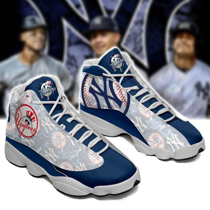 Yankees AJ13 Sneakers Custom For Fans W13082-Gear Wanta