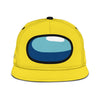 Yellow Crewmate Snapback Hat Among Us Gift Idea-Gear Wanta