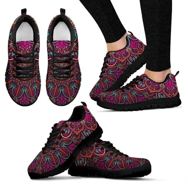 Yoga Mandala Women's Sneakers For Yoga Lover-Gear Wanta