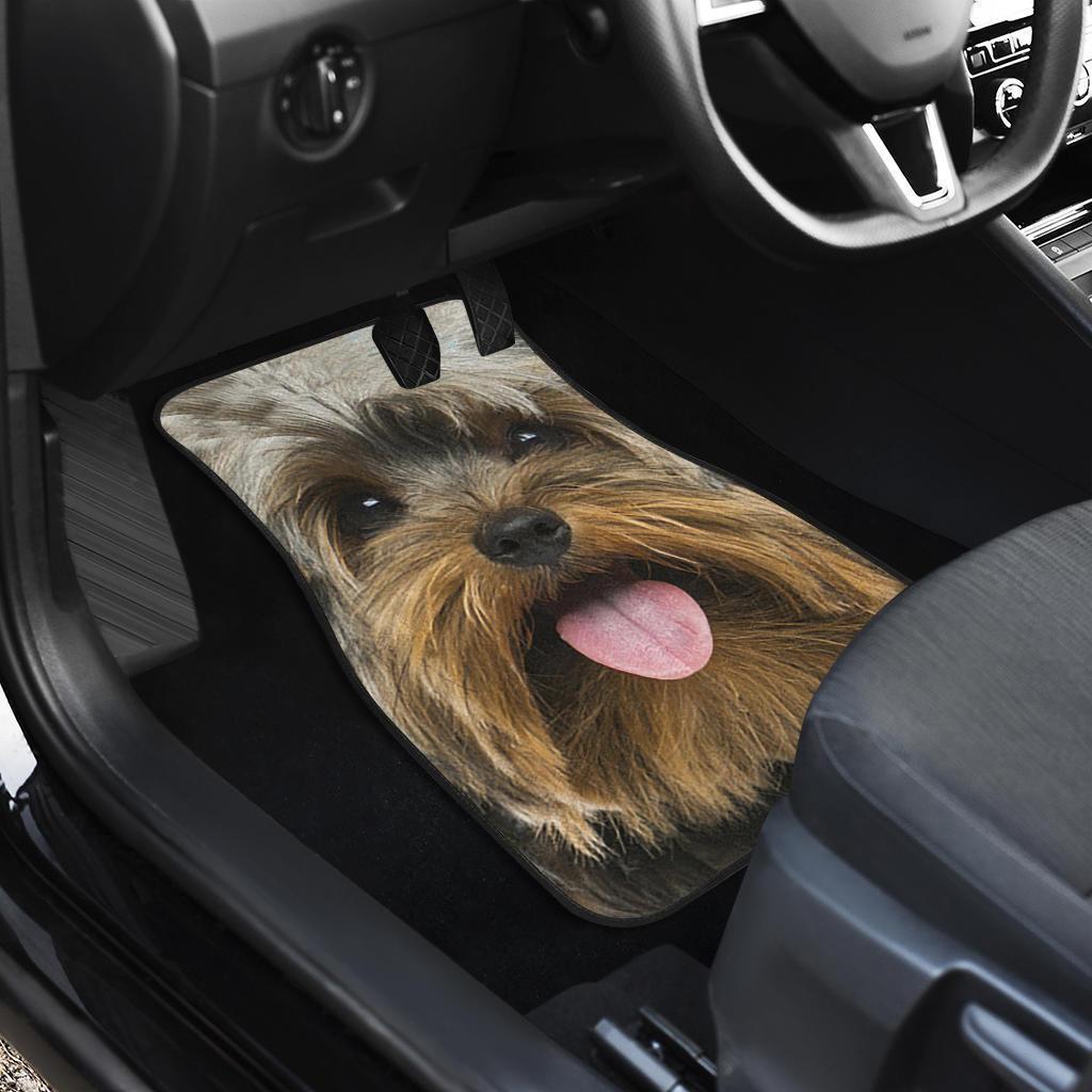 Yorkshire Terrier Dog Car Floor Mats Funny Dog Face-Gear Wanta