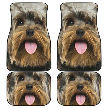 Yorkshire Terrier Dog Car Floor Mats Funny Dog Face-Gear Wanta