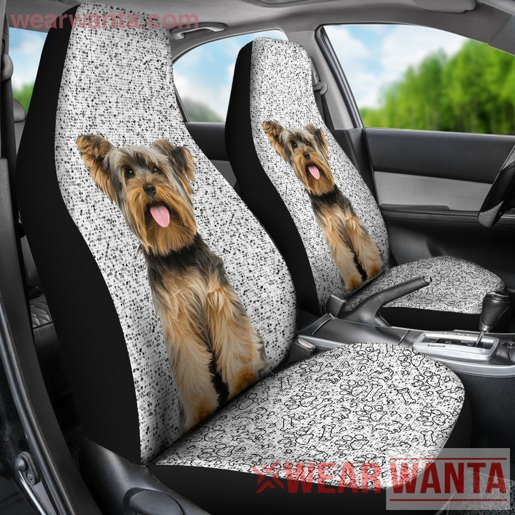 Yorkshire Terrier Dog Car Seat Covers-Gear Wanta
