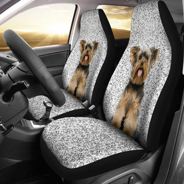 Yorkshire Terrier Dog Car Seat Covers-Gear Wanta