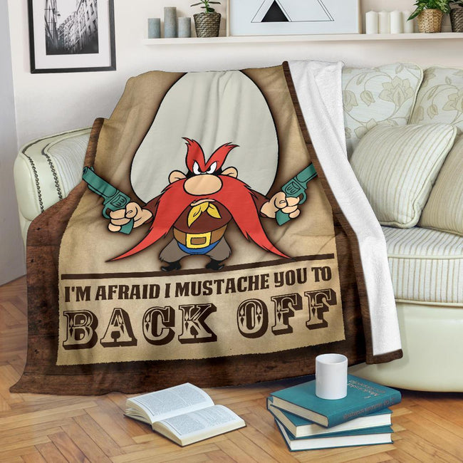 Yosemite Sam Fleece Blanket Custom Looney Tunes Home Decoration-Gear Wanta
