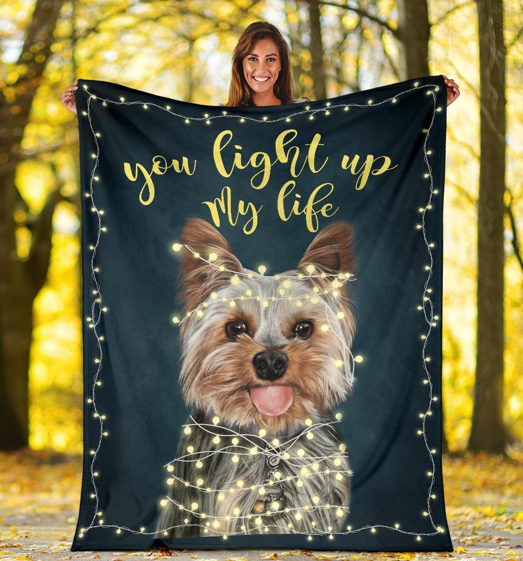 You Light Up My Life Yorkshire Fleece Blanket-Gear Wanta