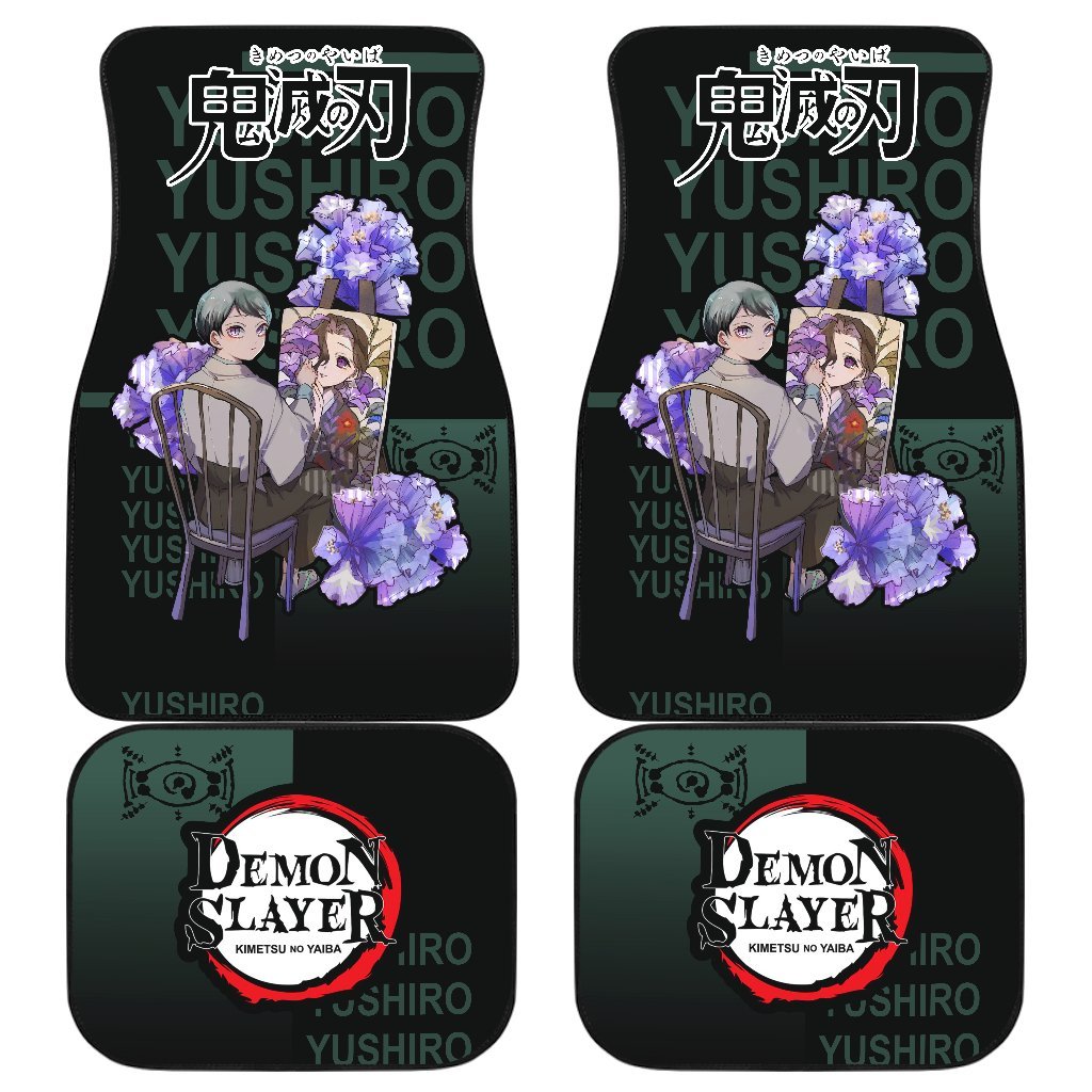 Yushiro Demon Slayer Car Floor Mats Gift Anime-Gear Wanta