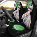 Yushiro Demon Slayer Under The Moon Car Seat Covers Custom Anime Car Accessories-Gear Wanta