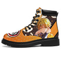 Zenitsu Boots Shoes Demon Slayer Anime Custom TT12-Gear Wanta