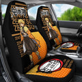 Zenitsu Demon Slayer Car Seat Covers Custom Anime Car Accessories-Gear Wanta