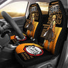Zenitsu Demon Slayer Car Seat Covers Custom Anime Car Accessories-Gear Wanta