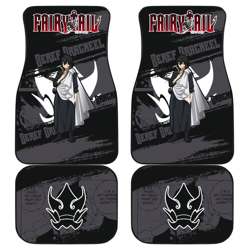 Zeref Dragneel Fairy Tail Car Floor Mats Anime Gift-Gear Wanta