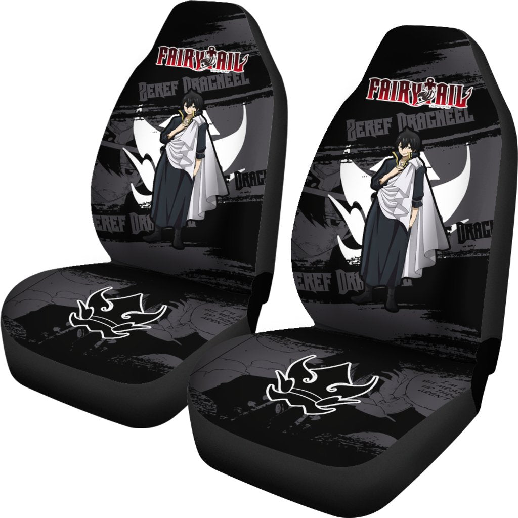 Zeref Dragneel Fairy Tail Car Seat Covers Custom Anime Car Accessories-Gear Wanta