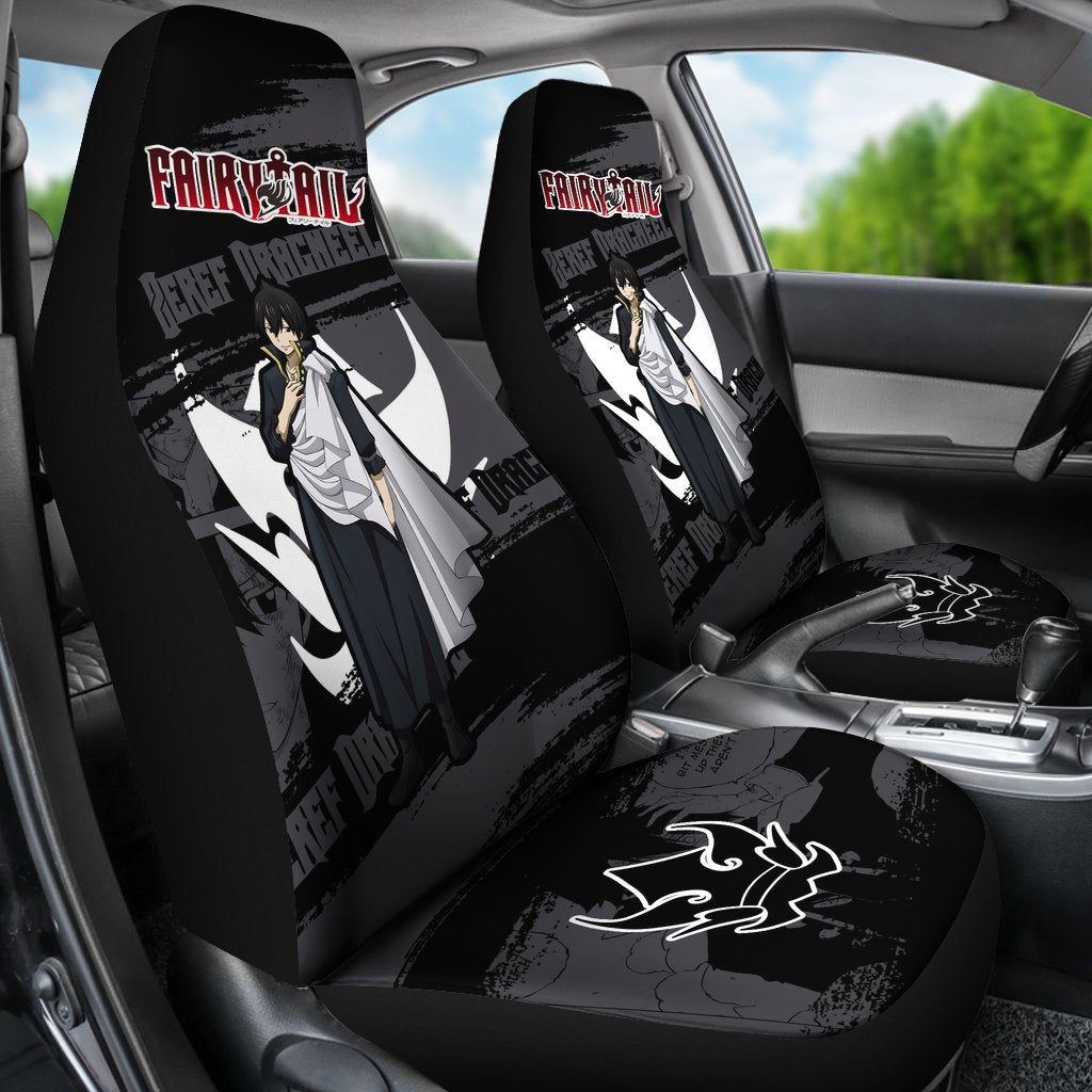 Zeref Dragneel Fairy Tail Car Seat Covers Custom Anime Car Accessories-Gear Wanta