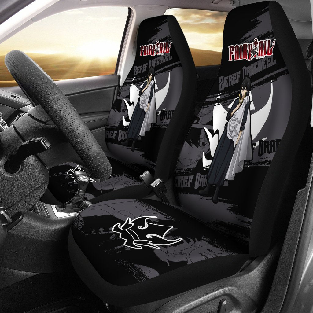 Zeref Dragneel Fairy Tail Car Seat Covers Custom Anime Car Accessories-Gear Wanta