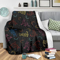 Zodiac Cat Fleece Blanket For Cat Lover-Gear Wanta