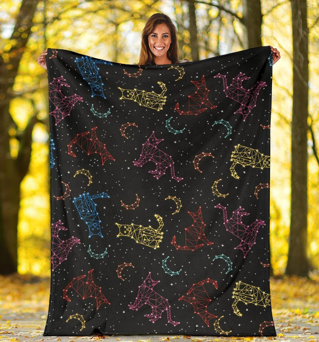 Zodiac Cat Fleece Blanket For Cat Lover-Gear Wanta