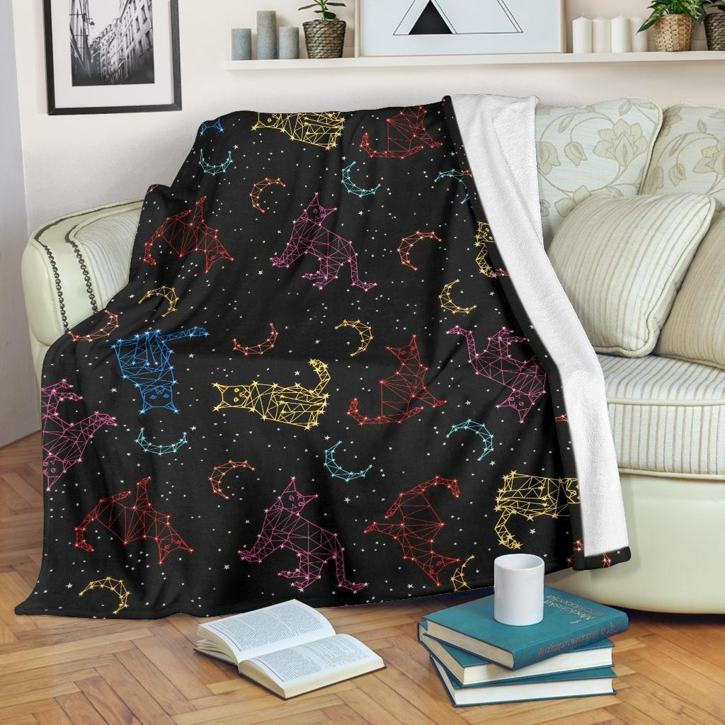 Zodiac Cat Fleece Blanket For Cat Lover-Gear Wanta