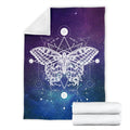 Zodiac Style Butterfly Fleece Blanket Gift For Butterfly Lover-Gear Wanta