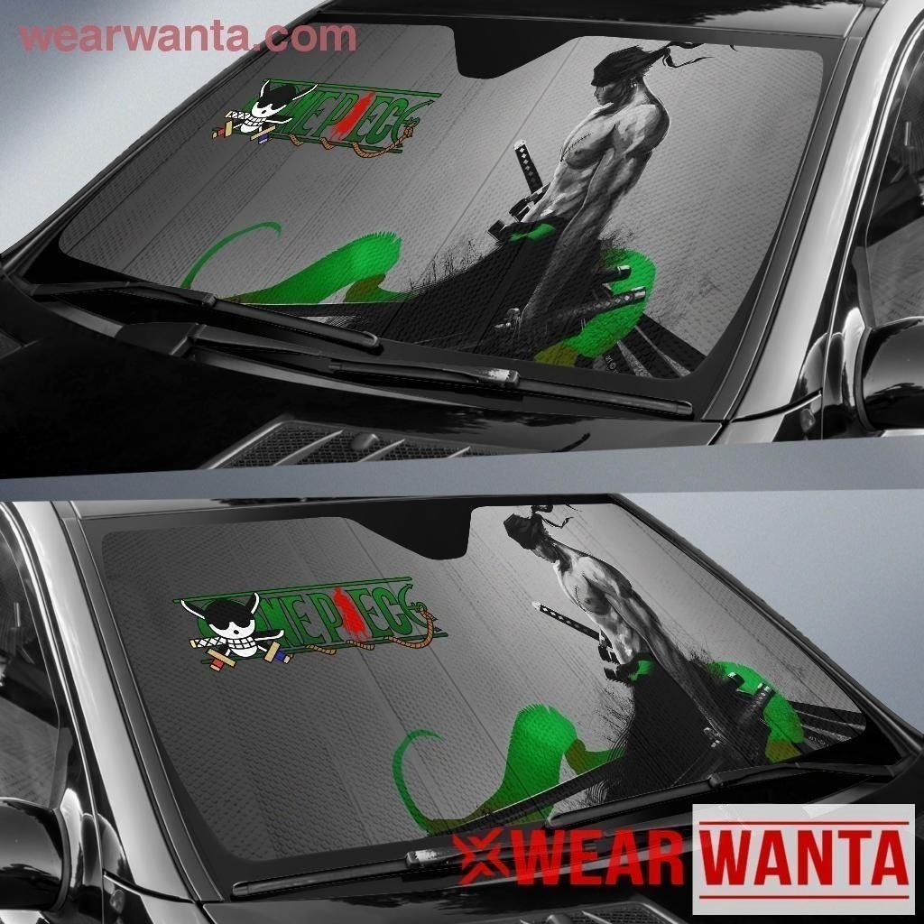 Zoro One Piece Car Sun Shade NH06-Gear Wanta