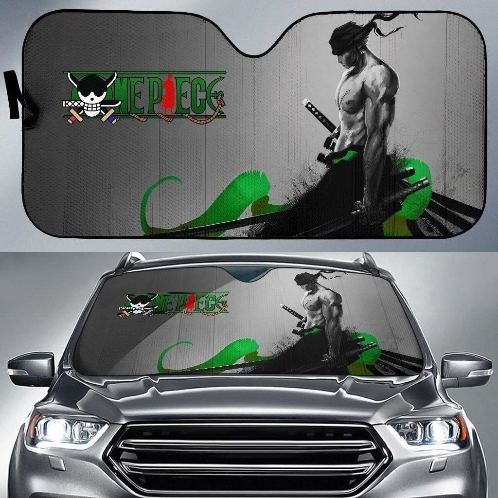 Zoro One Piece Car Sun Shade NH06-Gear Wanta