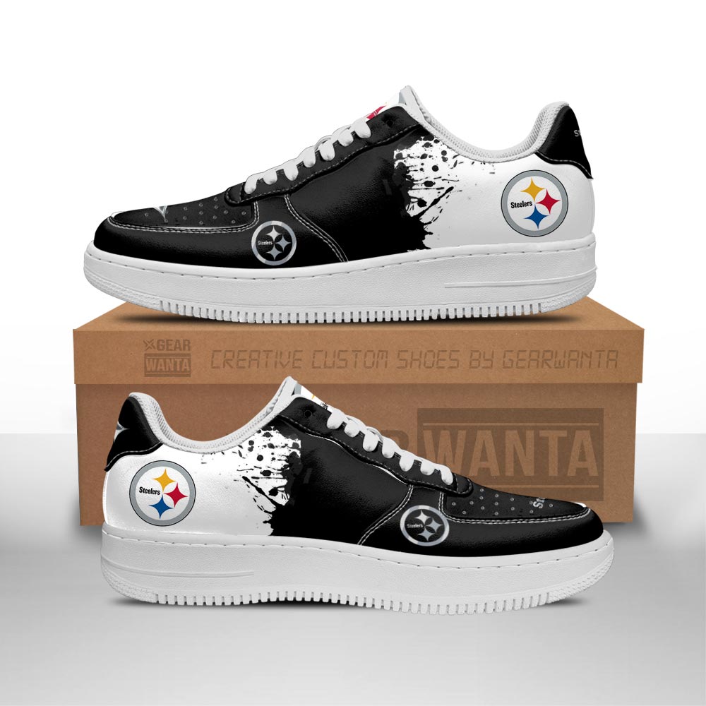 Pittsburgh Steelers Air Sneakers Custom Shoes For Fans-Gear Wanta